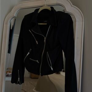 Vici black moto jacket